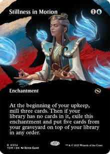 Stillness in Motion (Borderless) - Tarkir: Dragonstorm #334