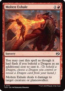 Molten Exhale - Tarkir: Dragonstorm #113