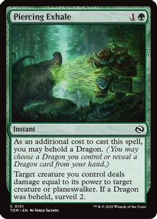 Piercing Exhale - Tarkir: Dragonstorm #151