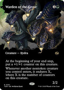 Warden of the Grove (Borderless) - Tarkir: Dragonstorm #351