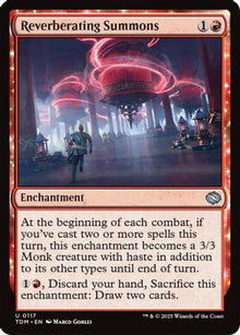 Reverberating Summons - Tarkir: Dragonstorm #117
