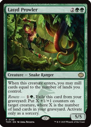 Lasyd Prowler - Tarkir: Dragonstorm #149