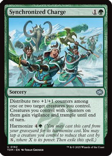 Synchronized Charge - Tarkir: Dragonstorm #162