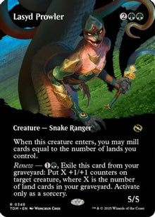 Lasyd Prowler (Borderless) - Tarkir: Dragonstorm #348