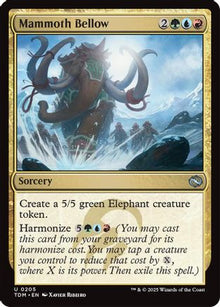 Mammoth Bellow - Tarkir: Dragonstorm #205