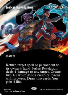 Jeskai Revelation (Borderless) - Tarkir: Dragonstorm #361