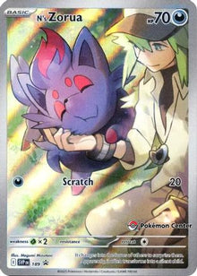 N's Zorua - 189 (Pokemon Center Exclusive) - SV: Scarlet & Violet Promo Cards #189