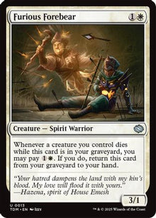Furious Forebear - Tarkir: Dragonstorm #13
