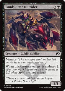 Sandskitter Outrider - Tarkir: Dragonstorm #89