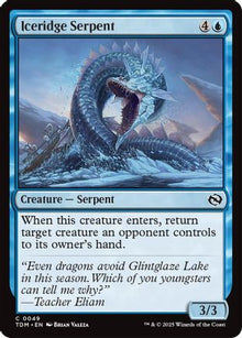 Iceridge Serpent - Tarkir: Dragonstorm #49