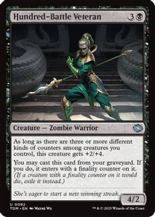 Hundred-Battle Veteran - Tarkir: Dragonstorm #82