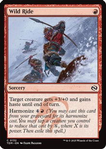 Wild Ride - Tarkir: Dragonstorm #132
