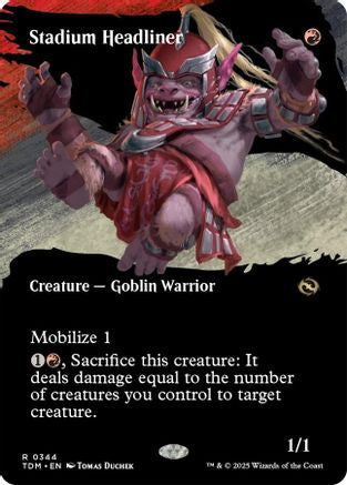 Stadium Headliner (Borderless) - Tarkir: Dragonstorm #344