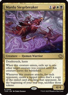 Mardu Siegebreaker - Tarkir: Dragonstorm #206