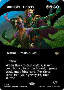 Lotuslight Dancers (Borderless) - Tarkir: Dragonstorm #363