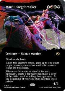 Mardu Siegebreaker (Borderless) - Tarkir: Dragonstorm #364