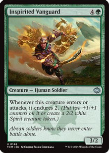 Inspirited Vanguard - Tarkir: Dragonstorm #146