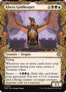 Kheru Goldkeeper (Showcase) - Tarkir: Dragonstorm #313