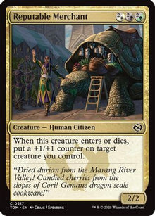 Reputable Merchant - Tarkir: Dragonstorm #217