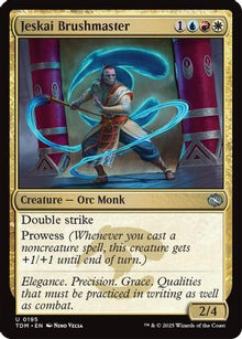 Jeskai Brushmaster - Tarkir: Dragonstorm #195