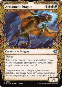 Armament Dragon (Showcase) - Tarkir: Dragonstorm #307