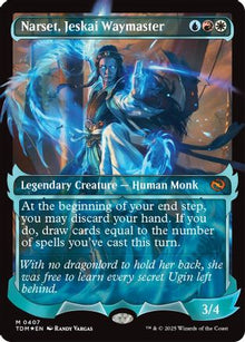 Narset, Jeskai Waymaster (Showcase) - Tarkir: Dragonstorm #407