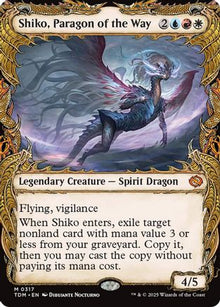 Shiko, Paragon of the Way (Showcase) - Tarkir: Dragonstorm #317