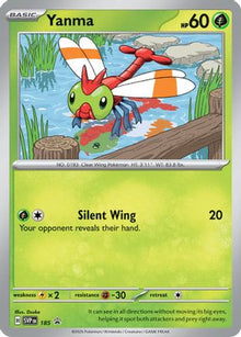 Yanma - 185 - SV: Scarlet & Violet Promo Cards #185
