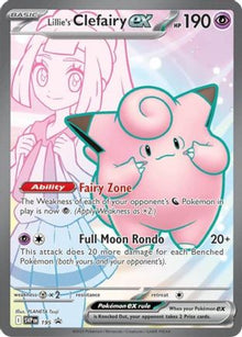 Lillie's Clefairy ex - 195 - SV: Scarlet & Violet Promo Cards #195