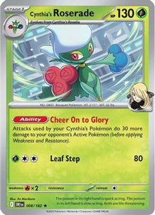 Cynthia's Roserade - SV10: Destined Rivals #008
