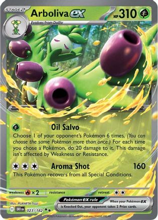 Arboliva ex - SV10: Destined Rivals #023
