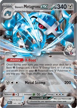 Steven's Metagross ex - SV10: Destined Rivals #145
