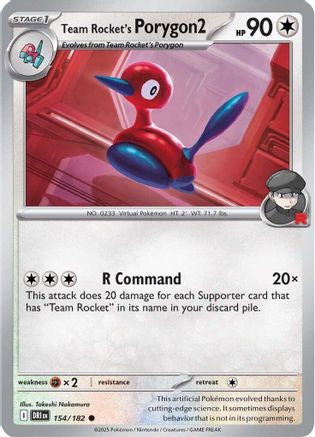 Team Rocket's Porygon2 - SV10: Destined Rivals #154