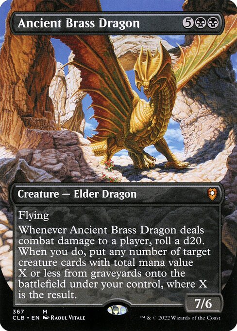 Ancient Brass Dragon — CLB — 367