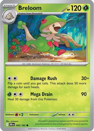 Breloom - SV10: Destined Rivals #006