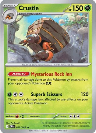 Crustle - 012/182 - SV10: Destined Rivals #012