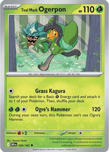 Teal Mask Ogerpon - SV10: Destined Rivals #026
