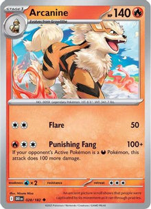 Arcanine - SV10: Destined Rivals #028