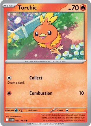 Torchic - SV10: Destined Rivals #040