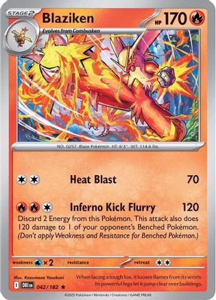 Blaziken - 042/182 - SV10: Destined Rivals #042