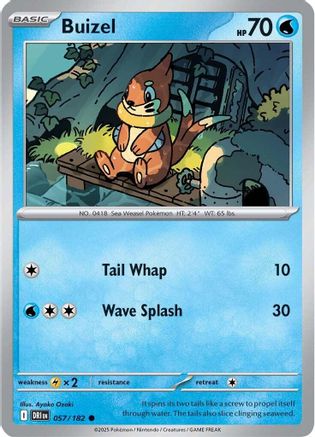 Buizel - SV10: Destined Rivals #057