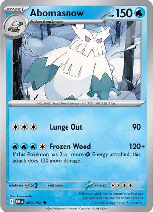 Abomasnow - SV10: Destined Rivals #060