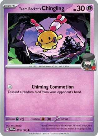 Team Rocket's Chingling - SV10: Destined Rivals #085