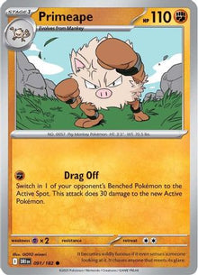 Primeape - SV10: Destined Rivals #091