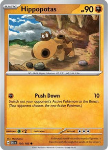 Hippopotas - SV10: Destined Rivals #105