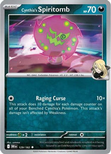 Cynthia's Spiritomb - SV10: Destined Rivals #129