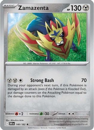 Zamazenta - 146/182 - SV10: Destined Rivals #146