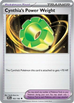 Cynthia's Power Weight - SV10: Destined Rivals #162