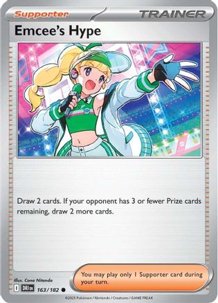 Emcee's Hype - 163/182 - SV10: Destined Rivals #163