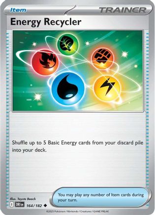 Energy Recycler - SV10: Destined Rivals #164